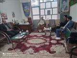 دیدار و گفتگو  ریاست شبکه بهداشت و درمان شهرستان  با امام جمعه شهرستان بمناسبت هفته ملی جمعیت