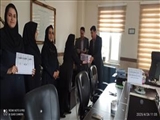 تجلیل از مادران وخانواده با شکوه ،  از مادر وبهورز  کم سن و سال  و دارای سه فرزند در حضور مدیر شبکه بهداشت  ودرمان  بمناسبت هفته سلامت