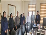 جلسه  گرامیداشت و تجلیل از پرسنل خدماتی شبکه بهداشت ودرمان به نیابت از کلیه همکاران خدماتی به مناسبت هفته کار و کارگر، با حضور مدیر شبکه بهداشت ودرمان