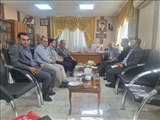 دیدار و نشست صمیمی  مدیر شبکه بهداشت ودرمان  ،  مدیر عامل موسسه خیریه بیمارستان ،ریاست بیمارستان ، معاون بهداشتی ،مسئول ۱۱۵ وامور حقوقی با  بخشدار بخش قلعه چای وتبین برنامه های بهداشتی ودرمانی وجلب مش