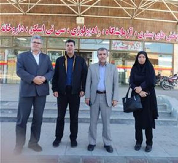 بازدید ادواری کارشناسان مدیریت بازرسی ورسیدگی به شکایات دانشگاه علوم پزشکی تبریز در معیت مدیر شبکه بهداشت ودرمان از قسمتهای اداری ومالی ودرمانی شبکه بهداشت ودرمان شهرستان عجبشیر